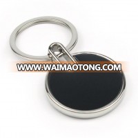 promotional metal keychain custom logo  PLAIN-5