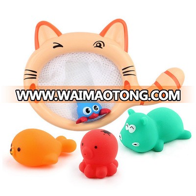 Cute Rubber Animals Water Squirting Baby Bath Squirt Toys