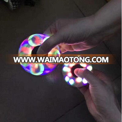 Shenzhen LED spinner fidget toy figit spinner with hybrid ceramic spinner