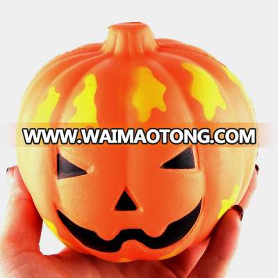 Halloween Kids Gift Jumbo Slow Rising Pumpkin Squishy Squeeze Toy