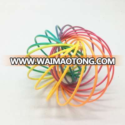 New Creative Plastic Material Flow Ring Toys For Kids