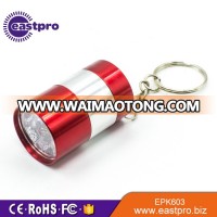 EASTPRO EPK603 aluminum 6 led pocket portable mini led torch keychain