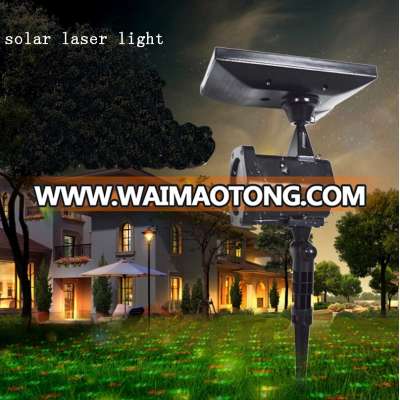 Shenzhen factory Outdoor Garden laser light for Christmas RG solar laser light