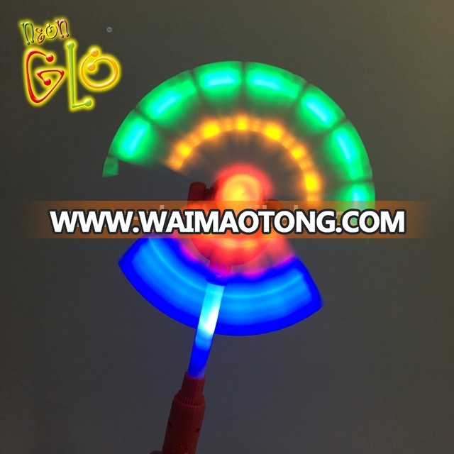 Multi Patterns Flashing Light Up Windmill for Wholesale