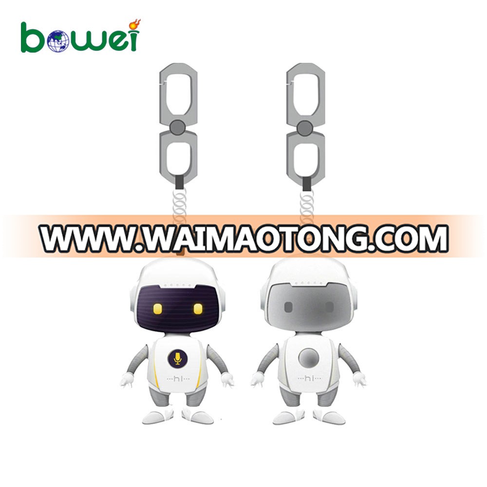 Directly factory custom design robot keychain