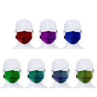 Rave Glowing Party Reusable Face Mask Customized Led Face Mask Led Glowing Light Face Mask